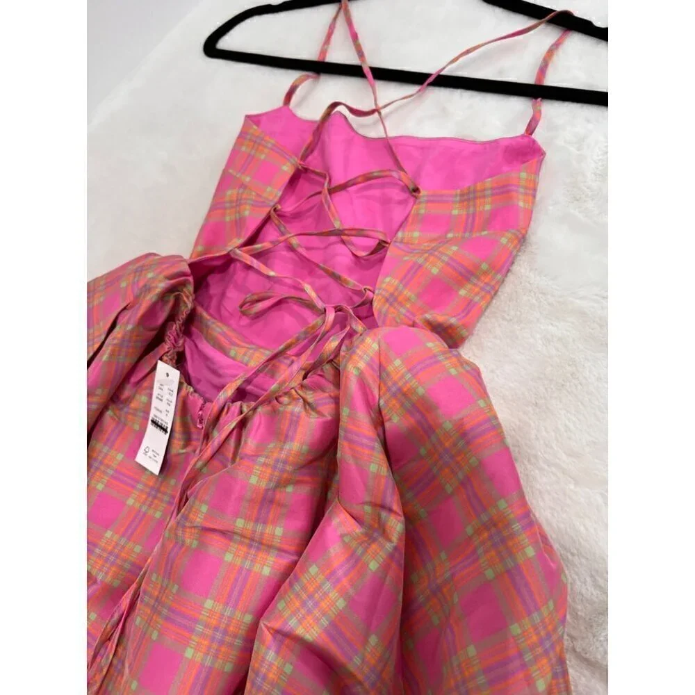 New J. Crew Collection Women's Size 6 Square neck Stretch Taffeta Dress